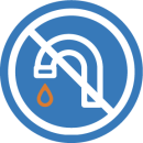 No water